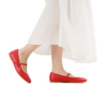 Красные балетки Vizzano 1432.101.7286-86347