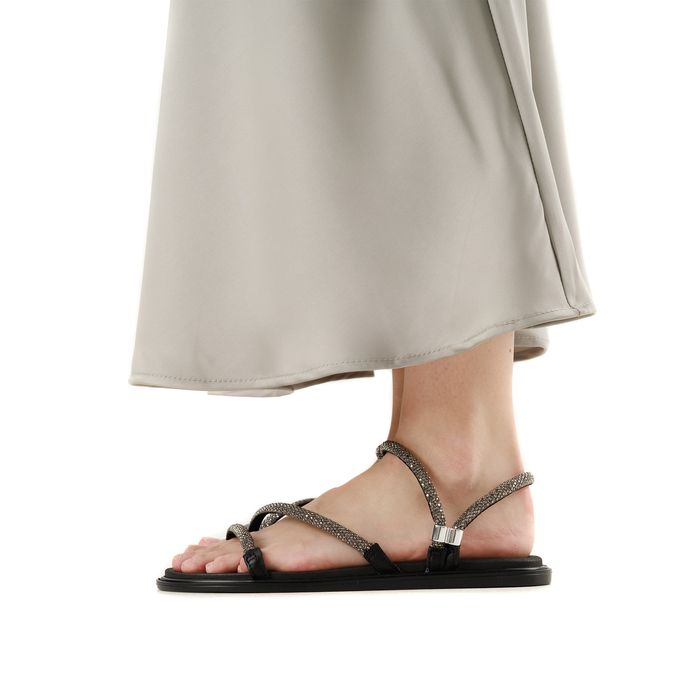 Moleca күміс түсті сандалдары 5450.237.28264-96176