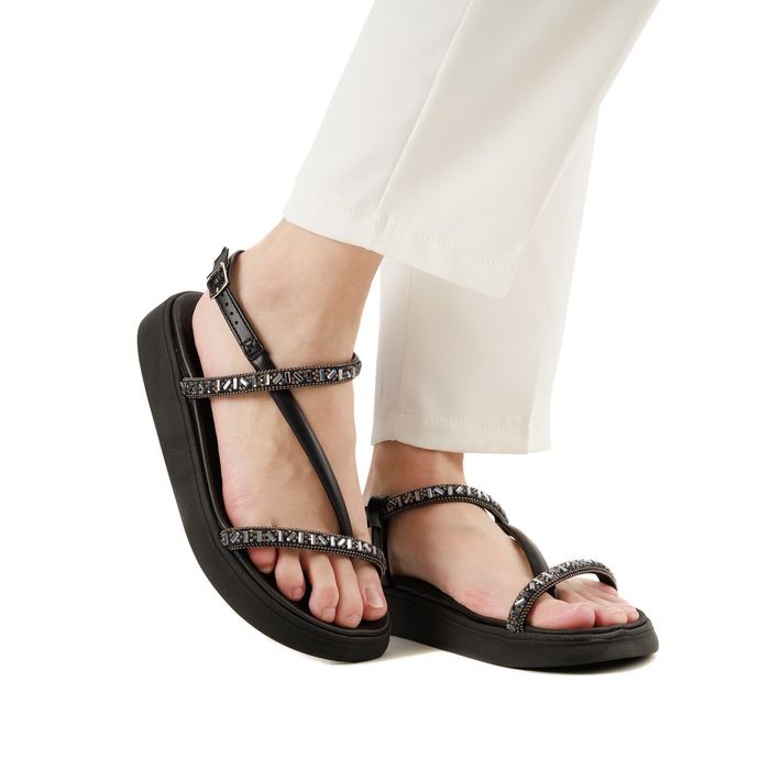 Moleca қара сандалдары 5499.105.28281-98380