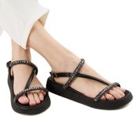 Чёрные сандалии Moleca 5499.105.28281-98380