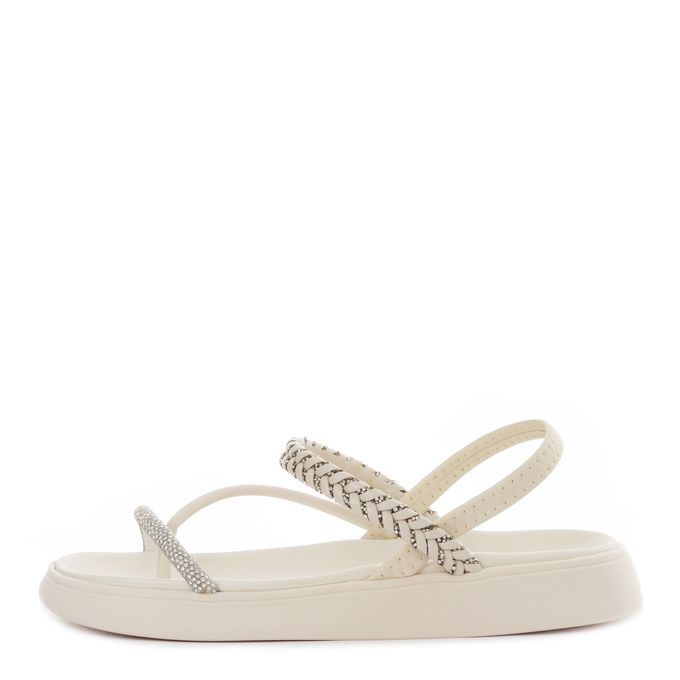 Moleca ақ сандалдары