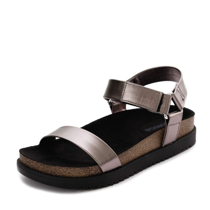 Серые сандалии Moleca 5500.101.14710-74941