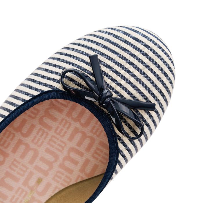 Синие балетки MOLECA 5726.115.10485-91083