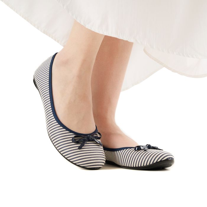 Синие балетки MOLECA 5726.115.10485-91083