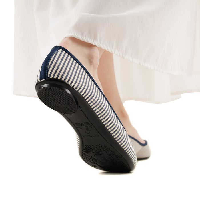 Синие балетки MOLECA 5726.115.10485-91083