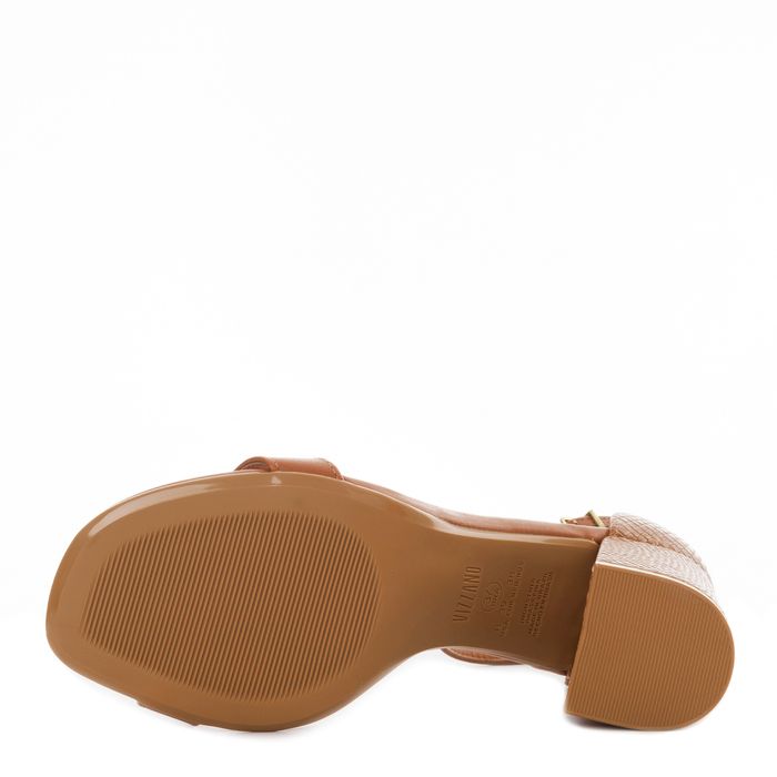 Vizzano қоңыр тобықта түймелігі бар туфлилері 6409.202.28194-95373