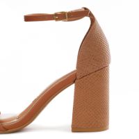 Vizzano қоңыр тобықта түймелігі бар туфлилері 6409.202.28194-95373