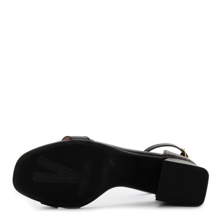 Vizzano қара тобықта түймелігі бар туфлилері 6428.104.28194-15745