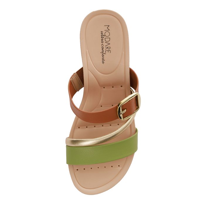 Коричневые пантолеты на платформе Modare 7123.152.28287-98378