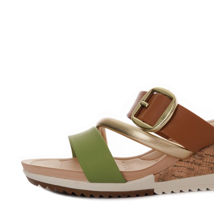 Коричневые пантолеты на платформе Modare 7123.152.28287-98378