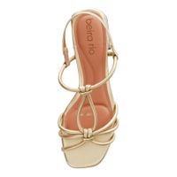 Beira Rio алтын түсті босоножкалары 8423.330.14710-66