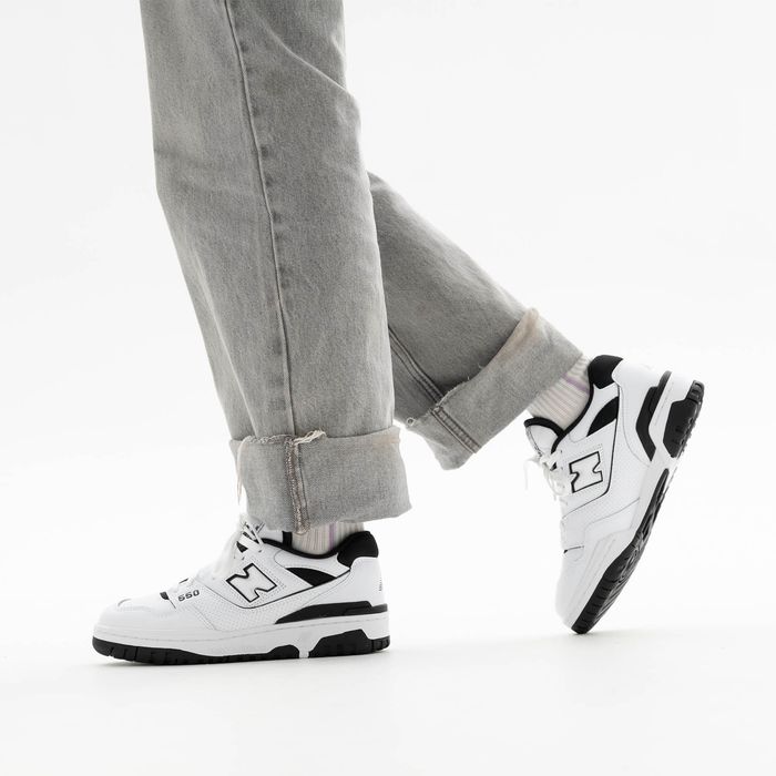 New Balance ақ кроссовкалары BB550HA