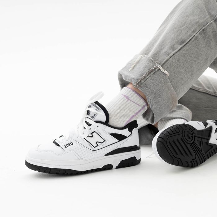 New Balance ақ кроссовкалары BB550HA