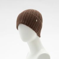 Коричневая шапка GOROSHEK 110424R-25958-02