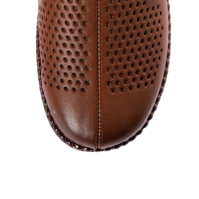 Audienz қоңыр жабық туфліері C1106-011