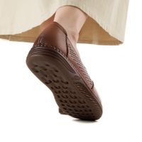 Audienz қоңыр жабық туфліері C1106-011