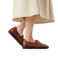 Audienz қоңыр жабық туфліері C1106-011