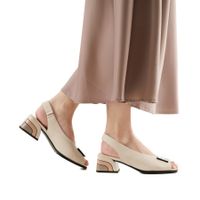 Audienz сарғыш туфлиөкшесі ашық и носком HL153-012