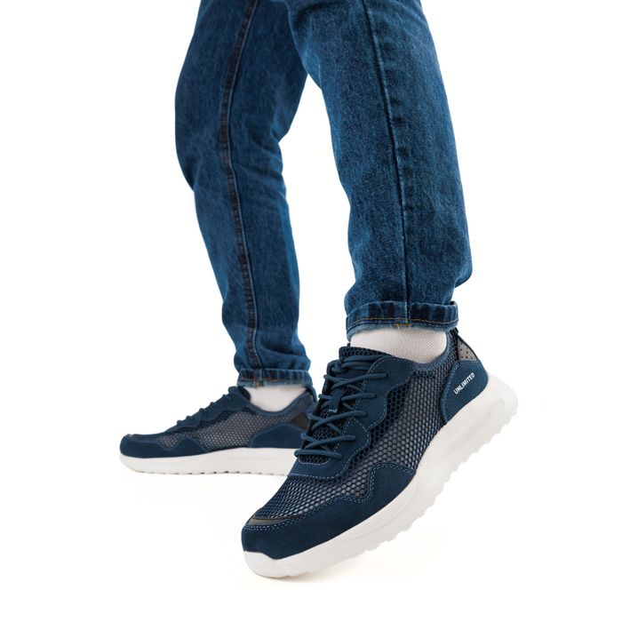 Синие кроссовки Audienz ZO052-010