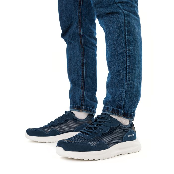 Синие кроссовки Audienz ZO052-010