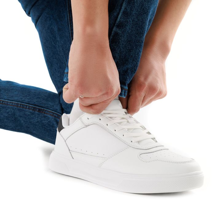 Белые кеды Audienz ZZ114-011