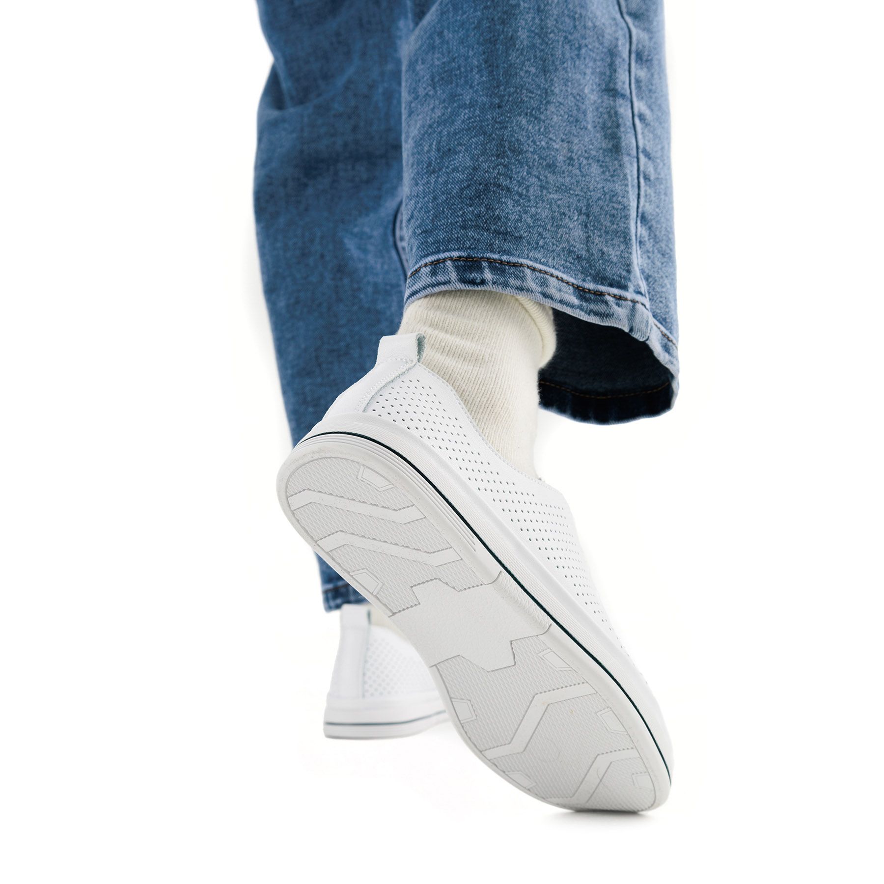 Белые кеды Audienz KZ112-020_Audienz