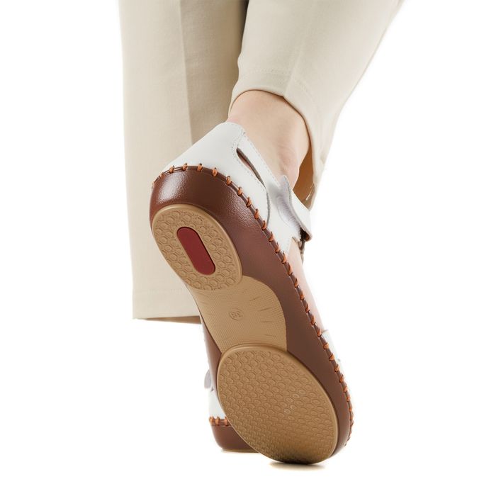 Audienz ақ босоножкалары NU689-021_Audienz