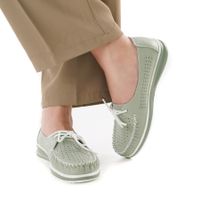 Зеленые мокасины Audienz P191-033_Audienz