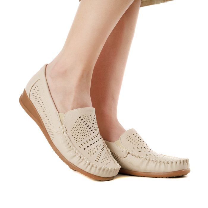 Бежевые туфли Audienz RL001-011_Audienz