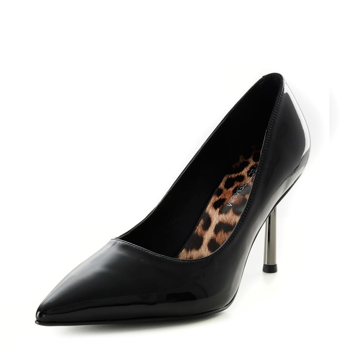 Respect Premium қара, биік өкшелі туфлилері SS75-185784