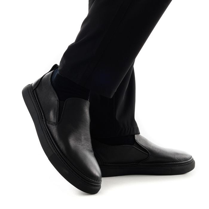 Чёрные полуботинки Respect VK83-190804