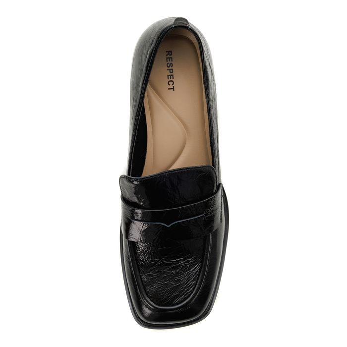 Respect қара лоферлері VS74-189377