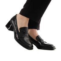 Чёрные лоферы Respect VS74-189377