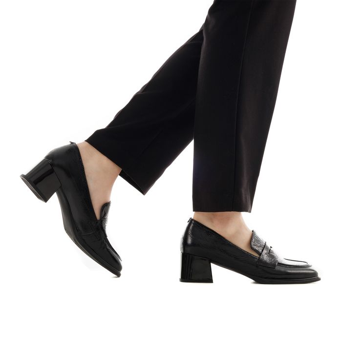 Чёрные лоферы Respect VS74-189377