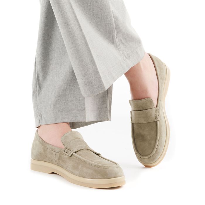 Respect Premium сұр лоферлері IK73-178358_R