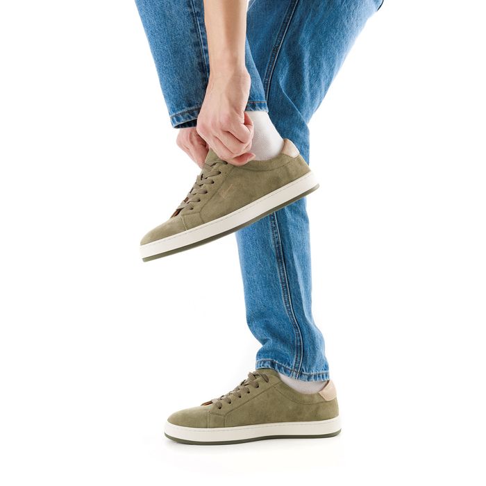 Хаки кеды Respect Premium VK83-177726_R