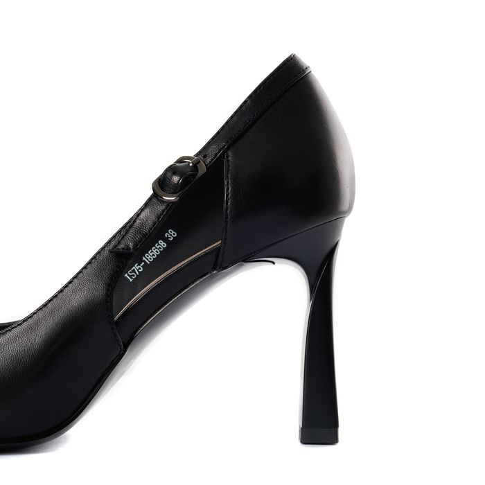 Чёрные туфли лодочки Respect IS75-185658