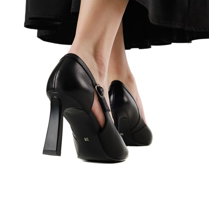 Чёрные туфли лодочки Respect IS75-185658