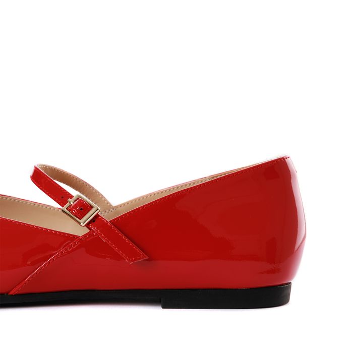 Красные балетки Respect IS74-185676