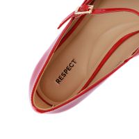 Красные балетки Respect IS74-185676