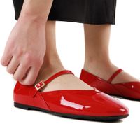 Красные балетки Respect IS74-185676