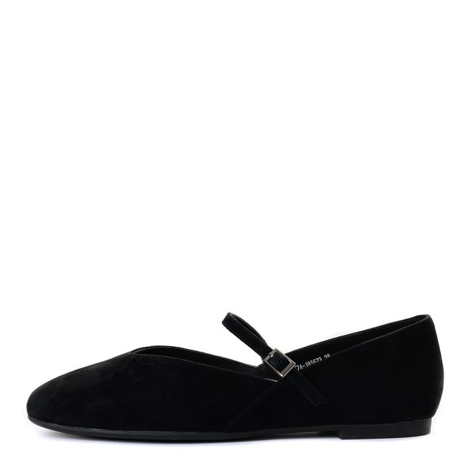 Чёрные балетки RESPECT