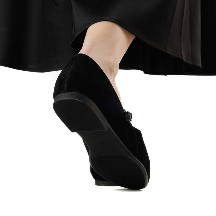 Чёрные балетки RESPECT IS74-185672