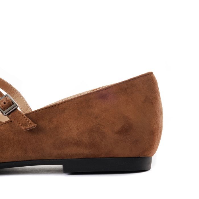 Коричневые балетки Respect IS74-185671