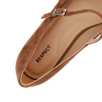 Коричневые балетки Respect IS74-185671