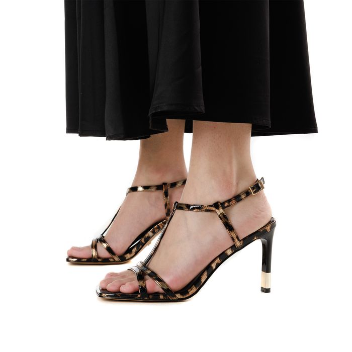 Леопардовые босоножки Respect Premium IS56-186596