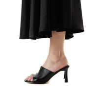 Чёрные пантолеты на каблуке Respect IS56-186896