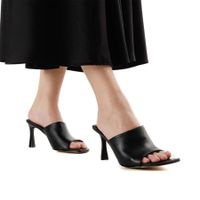 Чёрные пантолеты на каблуке Respect IS56-186896