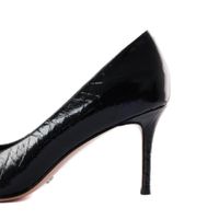 Чёрные туфли лодочки Respect Premium SS75-186993