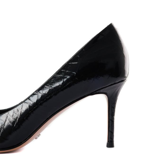 Чёрные туфли лодочки Respect Premium SS75-186993